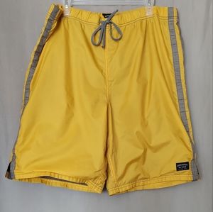 Y2K Abercrombie And Fitch Drawstring Nylon Gym Shorts Mens Windbreaker
